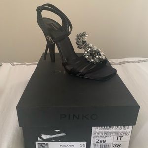 pinko evening shoes size 38